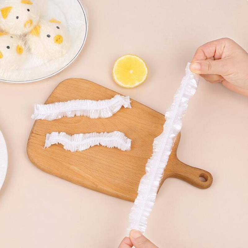 Meal Prep Bowl - Stretch Bowl Covers, Plastic Food Storage