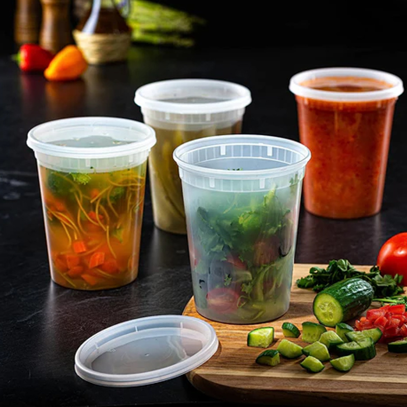 Meal Prep Bowl - Food Storage Containers with Lids Freezer