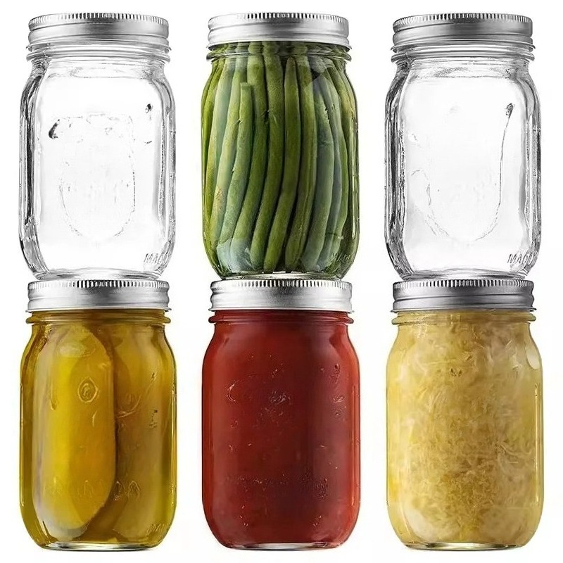 1PC Mason Jars with Lids, Wide - Meal Prep Jar Salad review and price