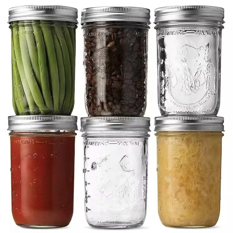 1PC Mason Jars with Lids, Wide - Meal Prep Jar Salad review and price