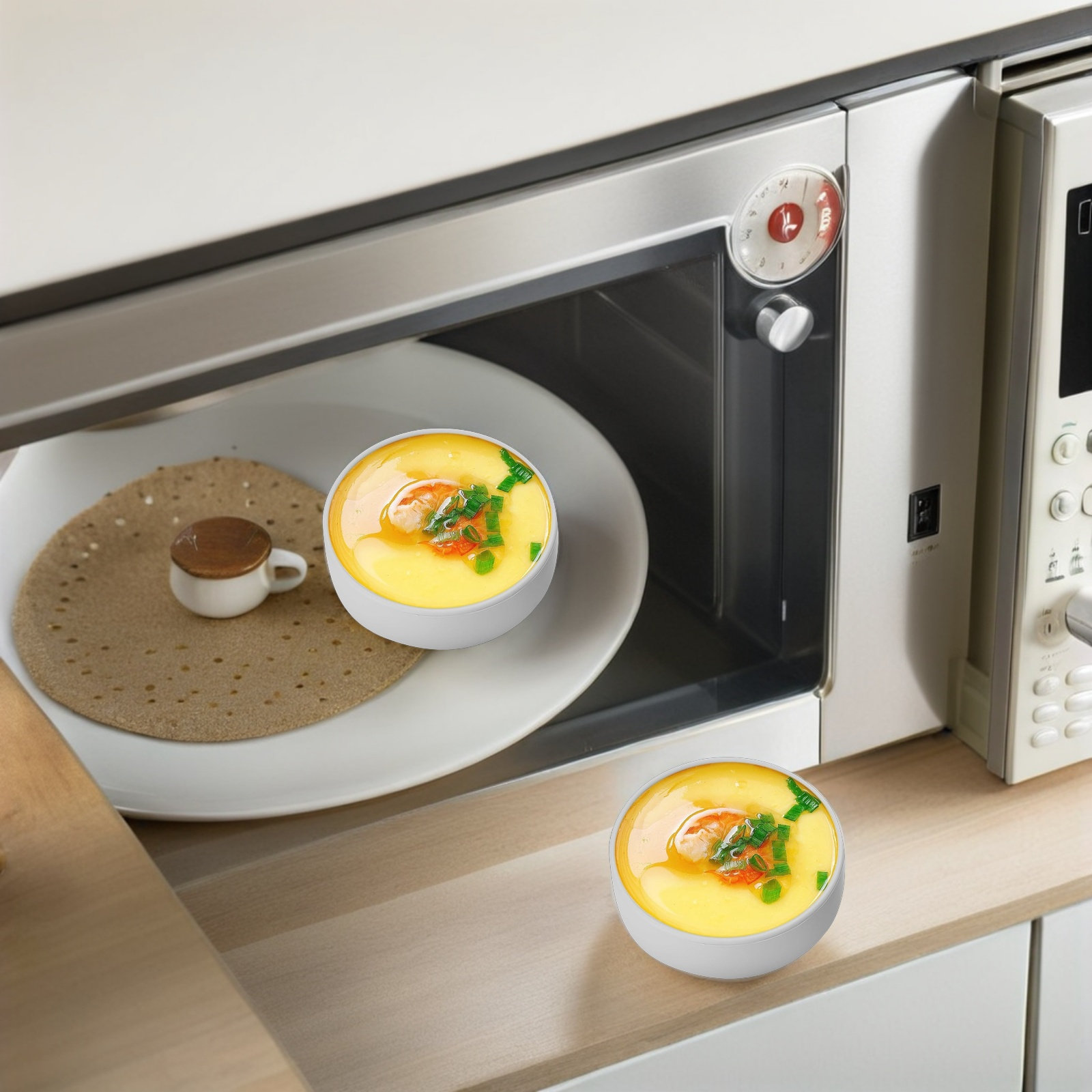 3Pcs Silicone Air Fryer Egg Mo - Meal Prep Healthy Breakfast review and price