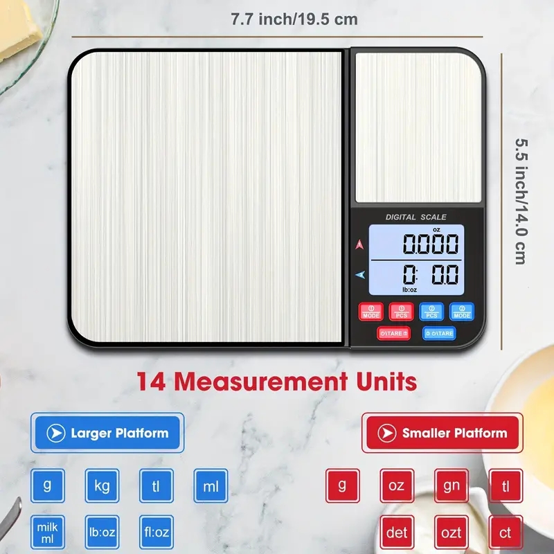 1pc Digital Kitchen Scale for  - Meal Prep Diet review and price