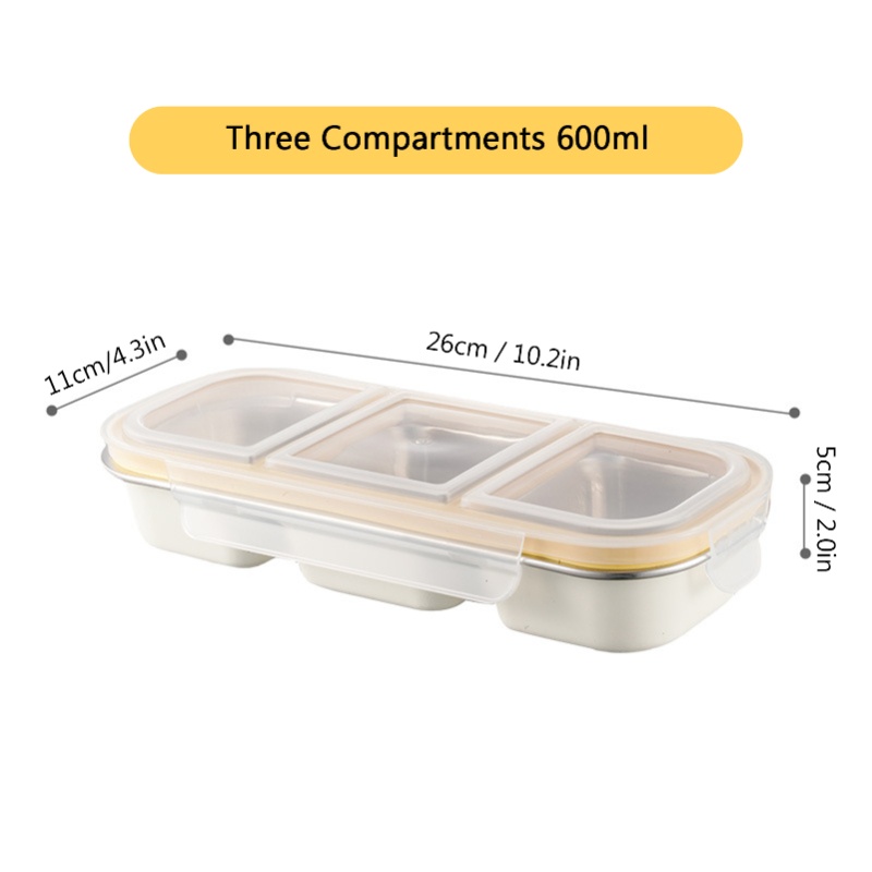 Stainless Steel Lunch Box For  - Meal Prep Diet review and price
