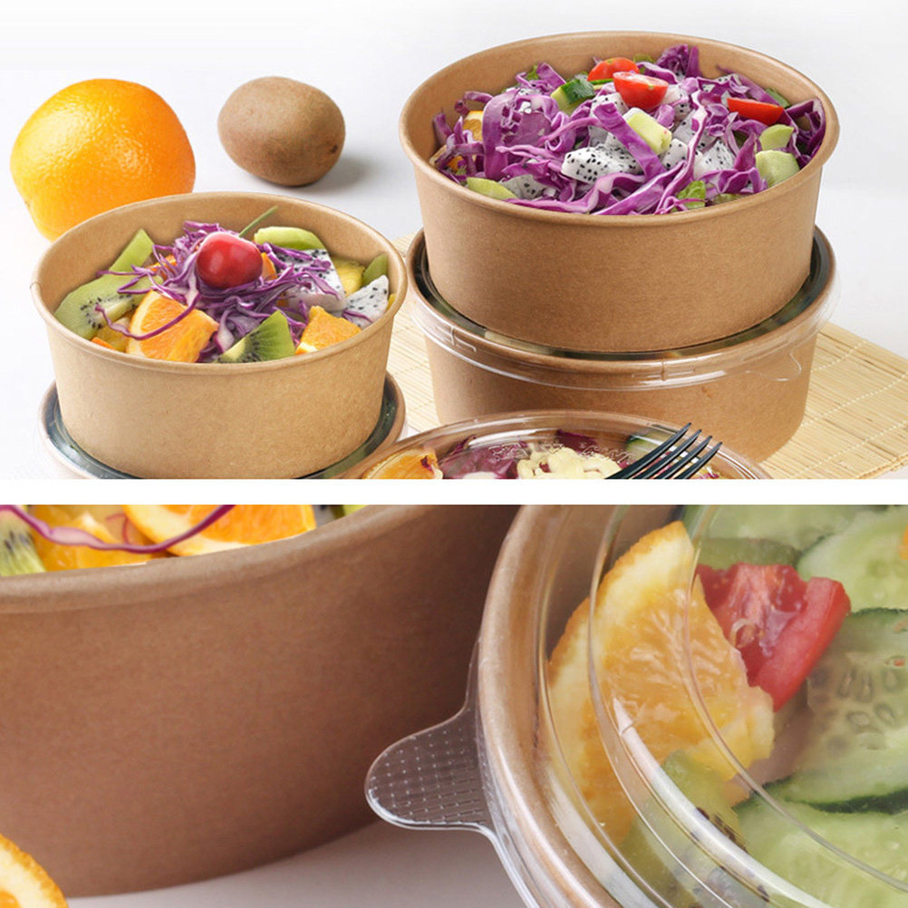 20Pcs Kraft Paper Bowls Leakpr - Meal Prep Bowl review and price