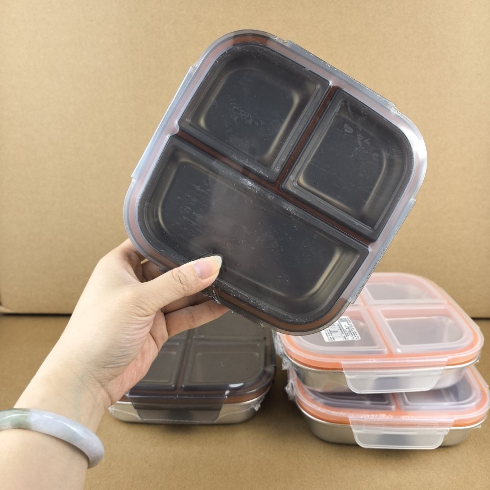 Rectangle 304 Stainless Steel  - Meal Prep Diet review and price