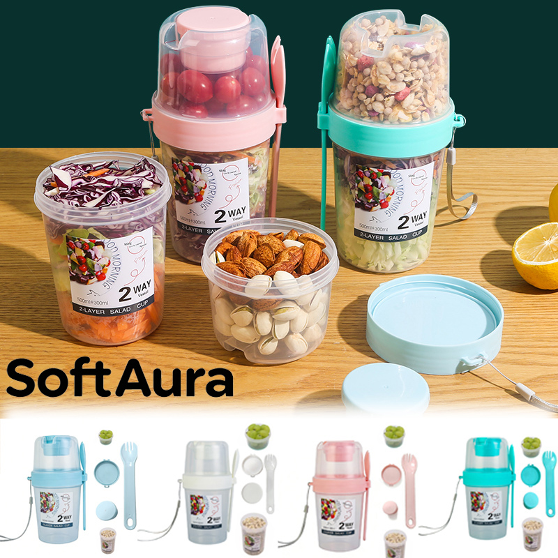 SoftAura Breakfast On The Go C - Meal Prep Bowl review and price
