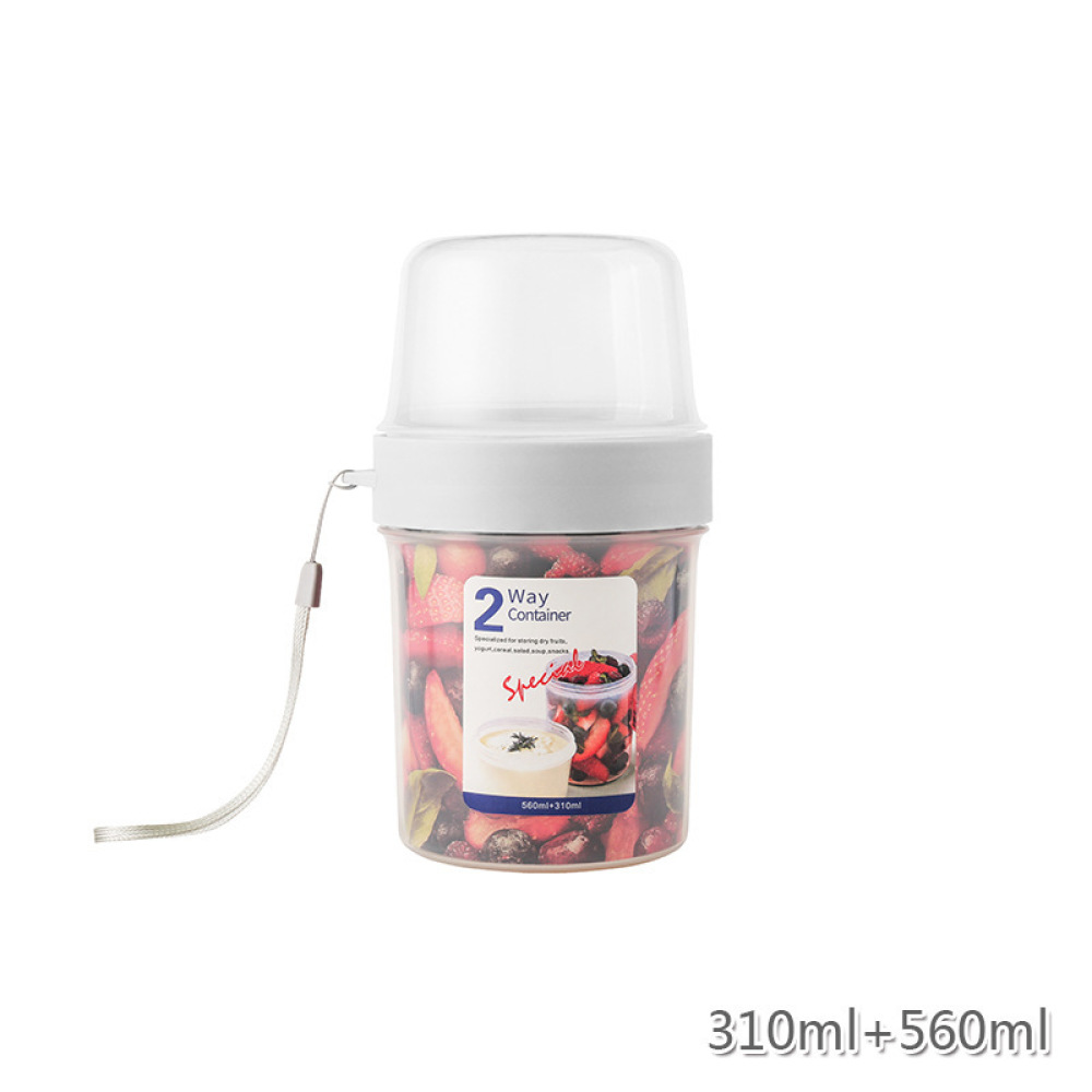 Portable Dual Layer Food Stora - Meal Prep Yogurt Bowl review and price