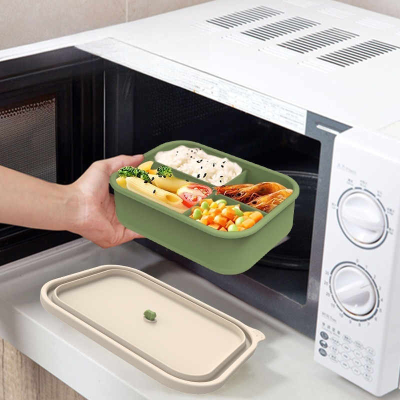 Microwave Safe Silicone Lunch  - Meal Prep Diet review and price