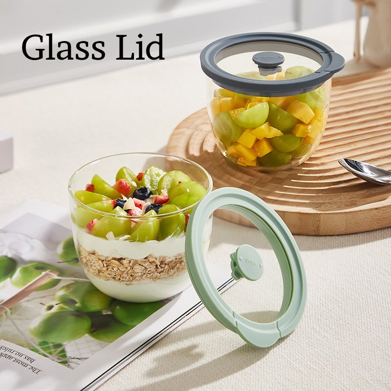 Glass Overnight Oats Container - Meal Prep Yogurt Bowl review and price