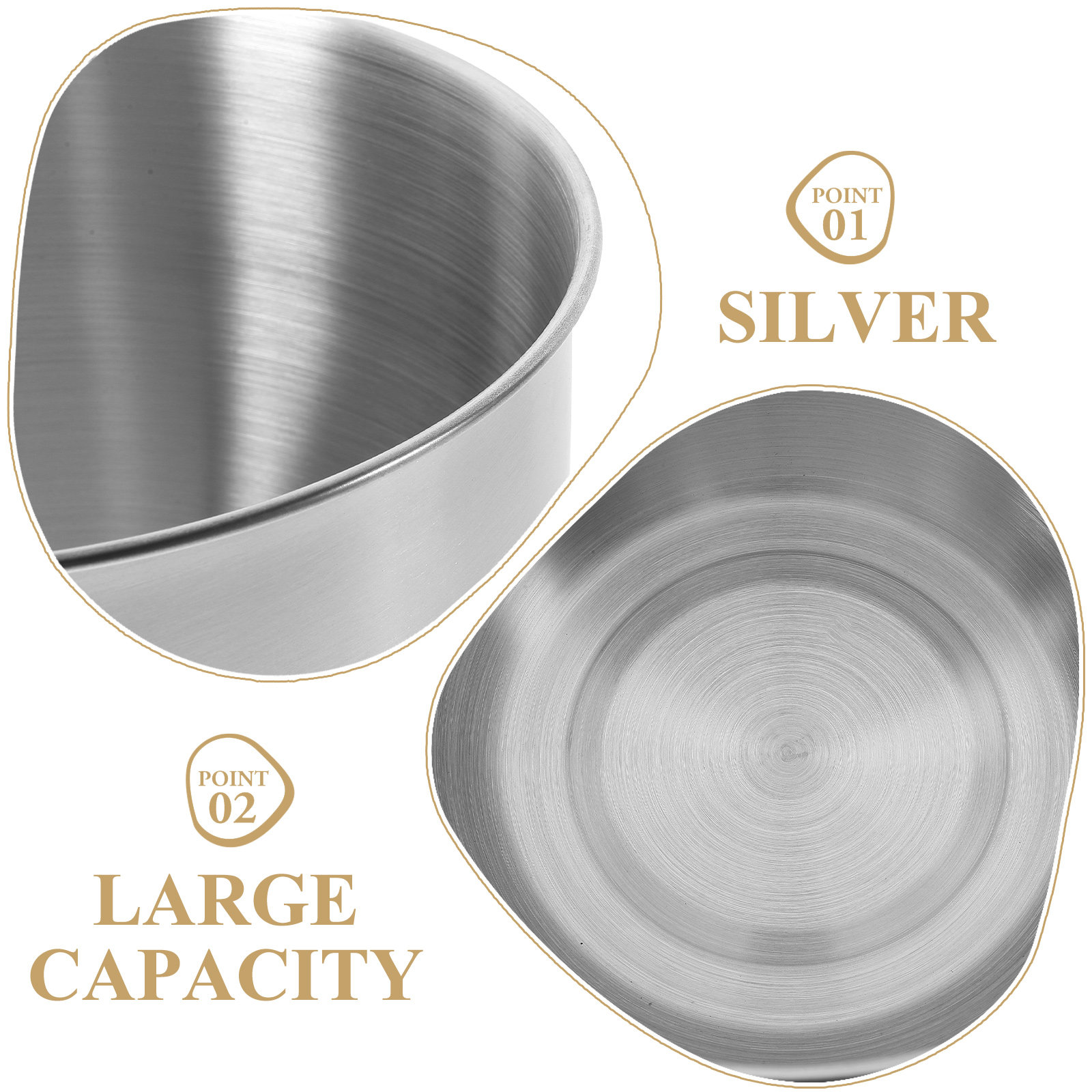 Deep Stainless Steel Mixing Bo - Meal Prep Bowl review and price
